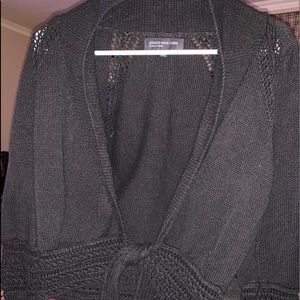 Jones New York Black Carnigan